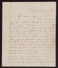 Letter from James C. Pass to Mary Franklin Pass